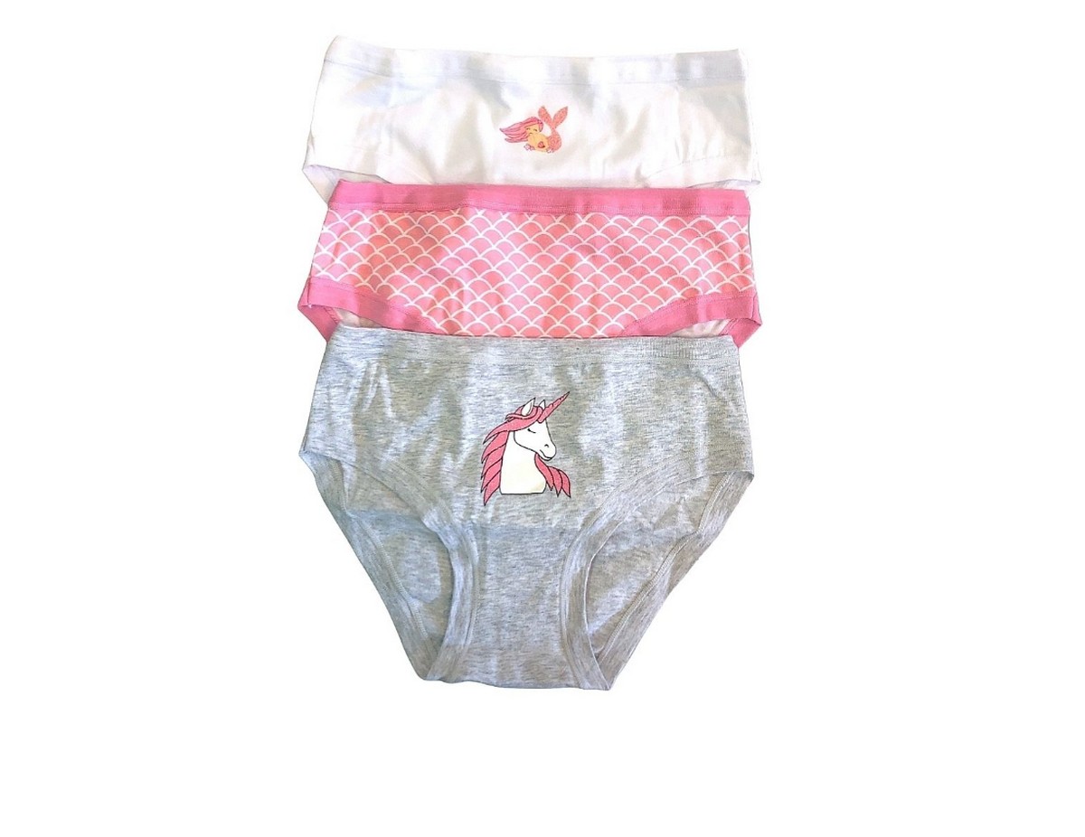  Toddler Girls Underwear Unicorn Mermaid Panties